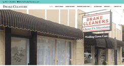 Desktop Screenshot of drakecleaners.com